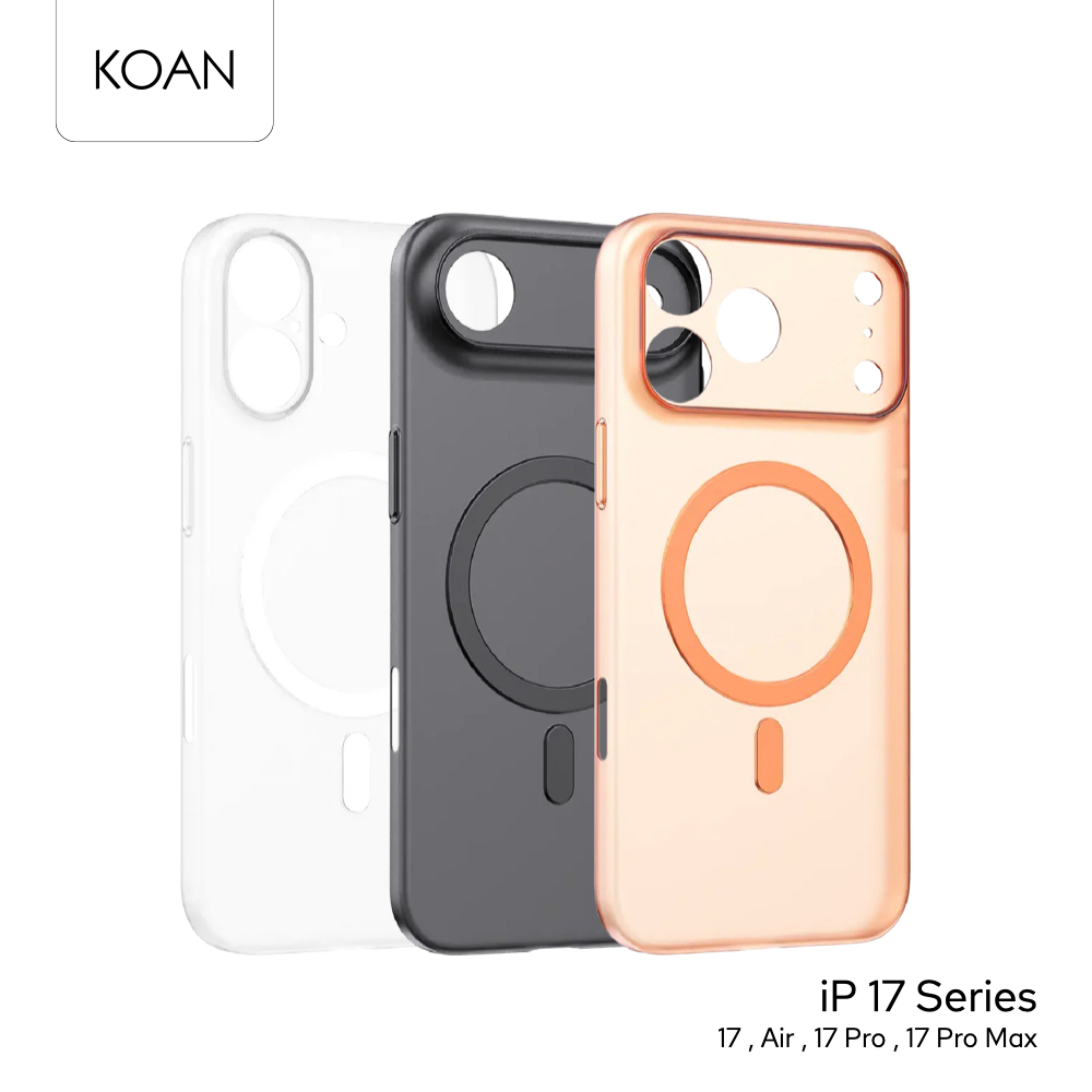 MOMAX เคสกันกระแทก CaseFORM Lite Magnetic Case ใช้สำหรับ iPhone 17 Series