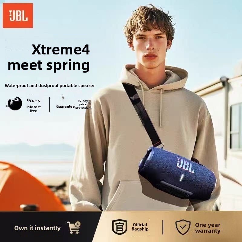 ⚡ ขายดี ⚡JBL XTREME4 ลำโพงบลูทูธไร้สาย (สายพันคอ, ป้องกันน้ำ, ซับวูเฟอร์)(สินค้าจัดส่งจากประเทศไทย)(