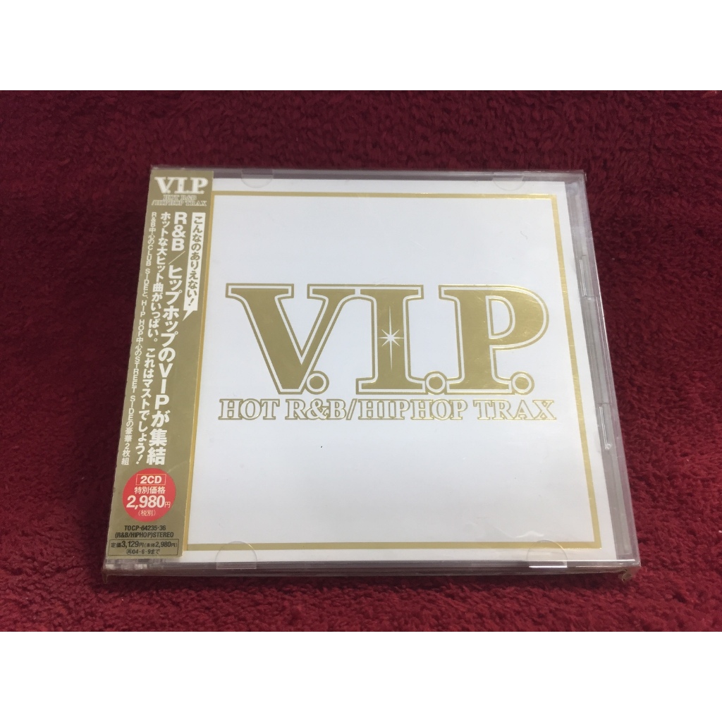 2 CD Various – V.I.P. Hot R&B / Hip Hop Trax สภาพตามปก CA10-75