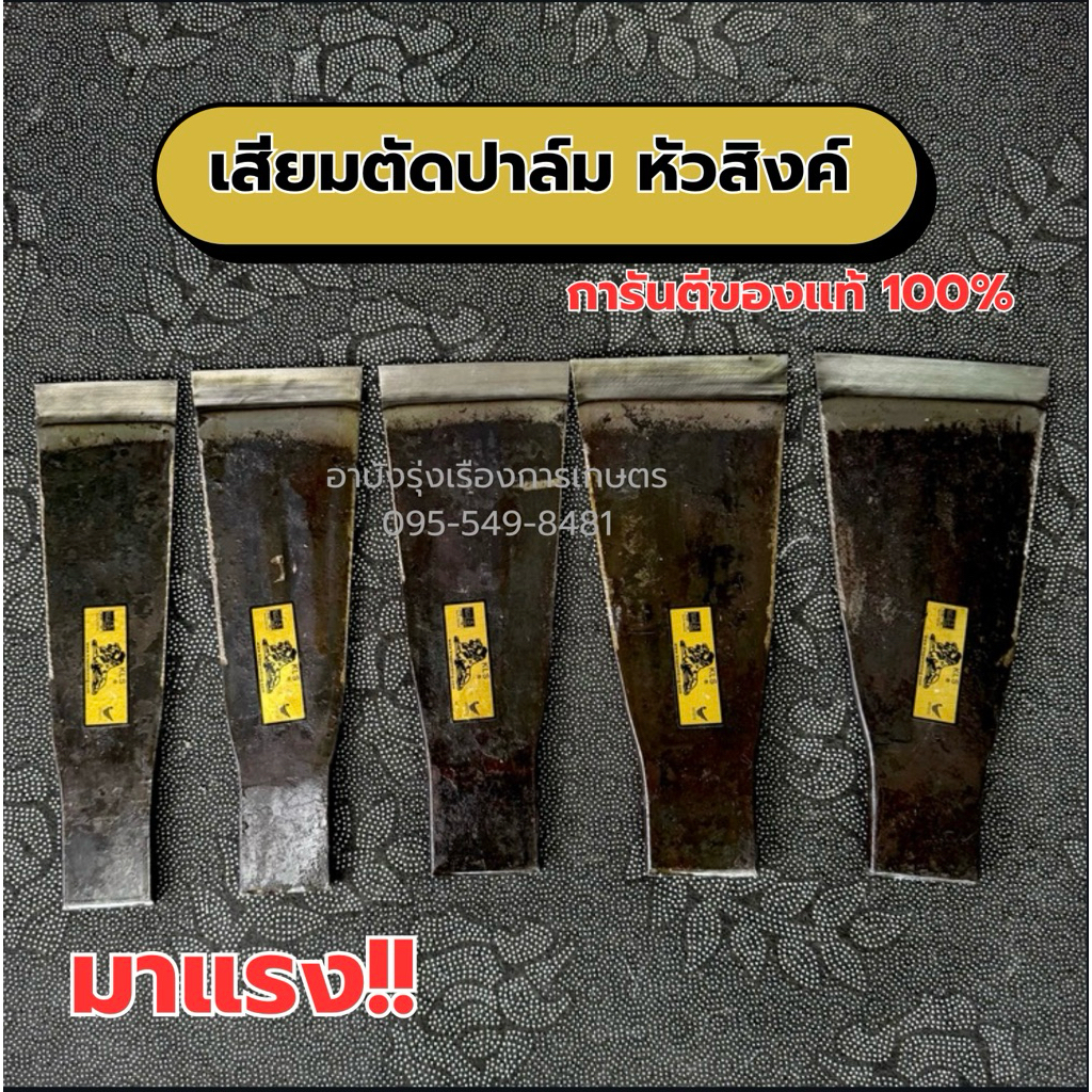 เสียมตัดปาล์ม หัวสิงค์ ปาล์มคิงของแท้100% นำเข้าจากมาเลย์ เสียมแทงปาล์มหัวสิงค์ ตาเสียมแทงปาล์
