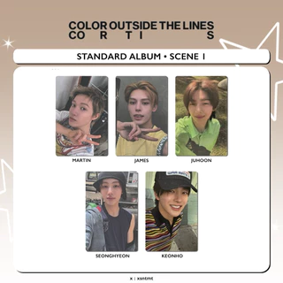 พร้อมส่ง CORTIS - The 1st EP 'COLOR OUTSIDE THE LINE album