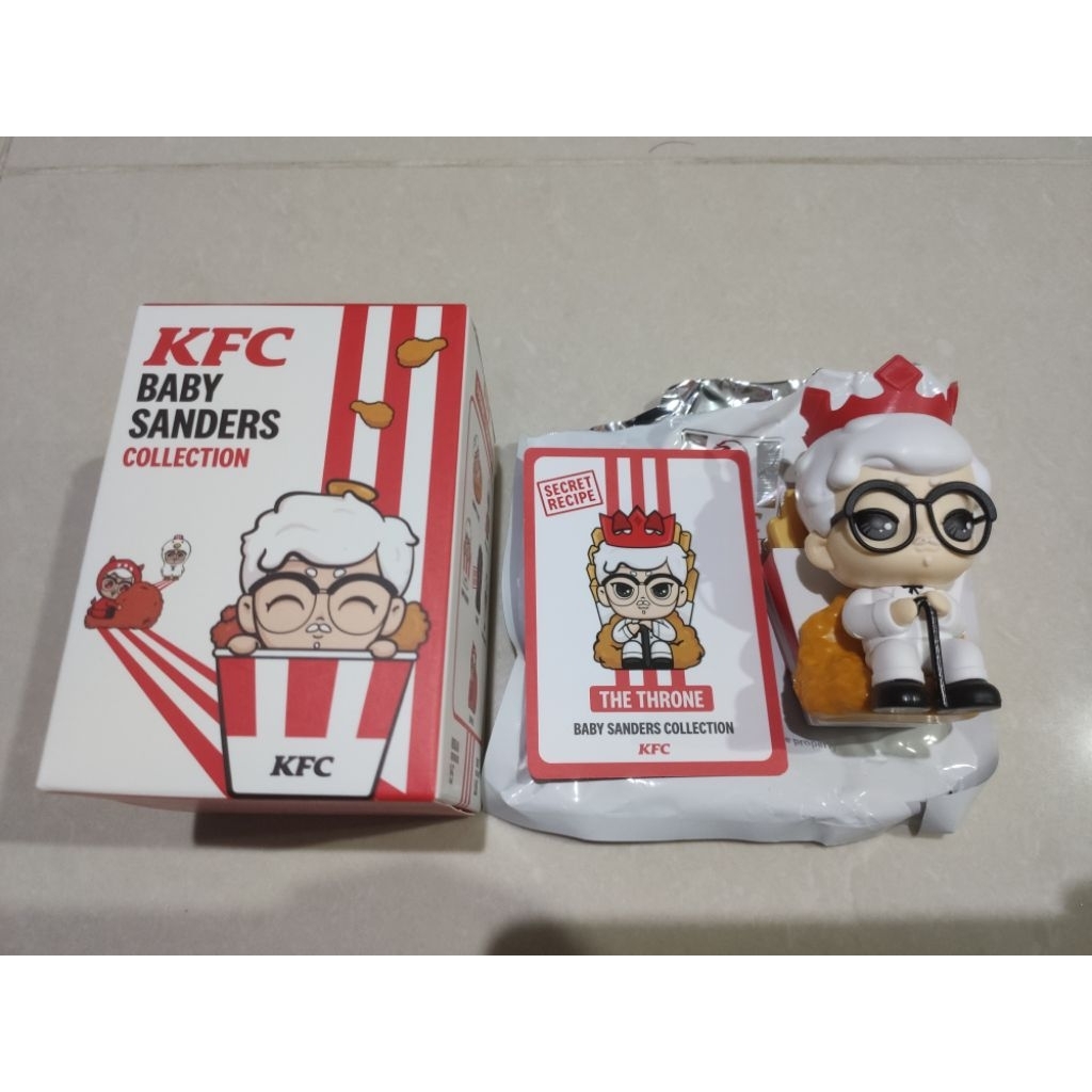 KFC baby sander collection กล่องสุ่ม กล่องจุ่ม