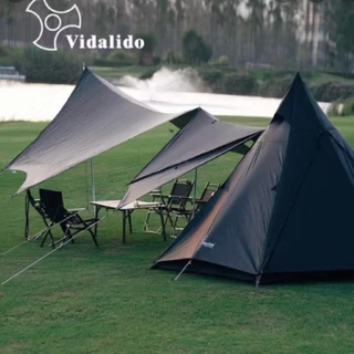 Vidalido flysheet ฟรายชีท ทาร์ป พร้อมอุปกรณ์ครบชุด สินค้าของแท้ พร้อมส่งจากไทย ✅