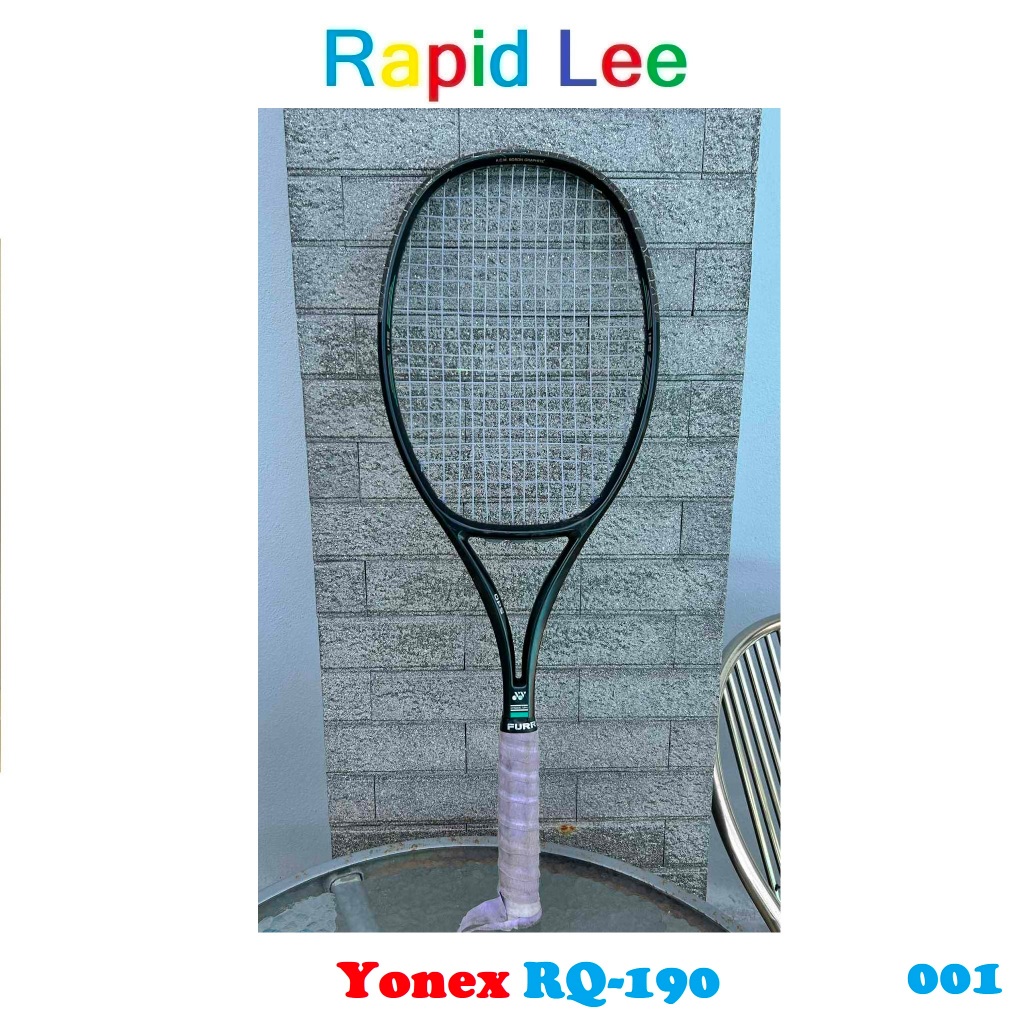 (001)ไม้เทนนิส มือสอง Yonex wildbody ul-2 RQ-190 DX   45-50 LBS   A.C.M boran graphite