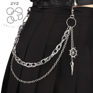 ZYZ 🖤 โซ่หลายชั้นสายฮิปฮอป เท่เว่อร์! แมทช์กับสตรีทสไตล์ได้ห…