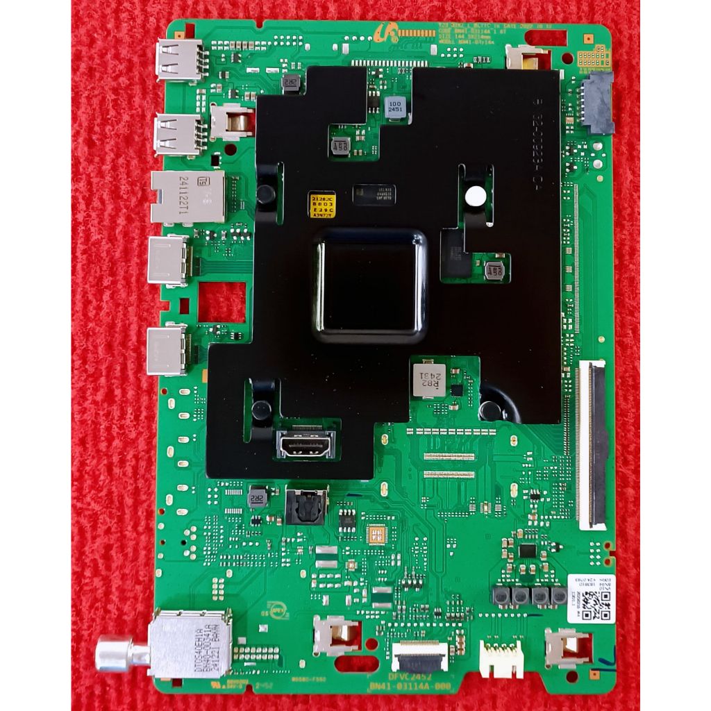 เมนบอร์ดทีวี  SAMSUNG รุ่น UA55DUE800KXXT พาสบอร์ด BN94-18381D Version No: AA02 , WJ03