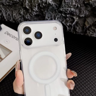 Magnetic เคสโทรศัพท์ for ไอโฟน iPhone 18 17Air 17pro 17promax 16 15 11 13 14 Pro Max 12Pro 13promax เคสนิ่มกันกระแทก
