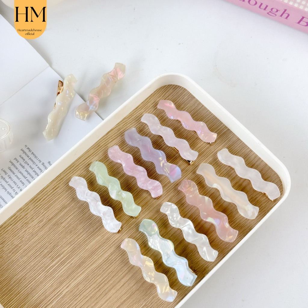 กิ๊บหินอ่อน มินิมอลโทนเกาหลี 🎀 แมทช์ง่ายทุกลุค (ส่งจากไทย) #ลูกคุณหนู KK10