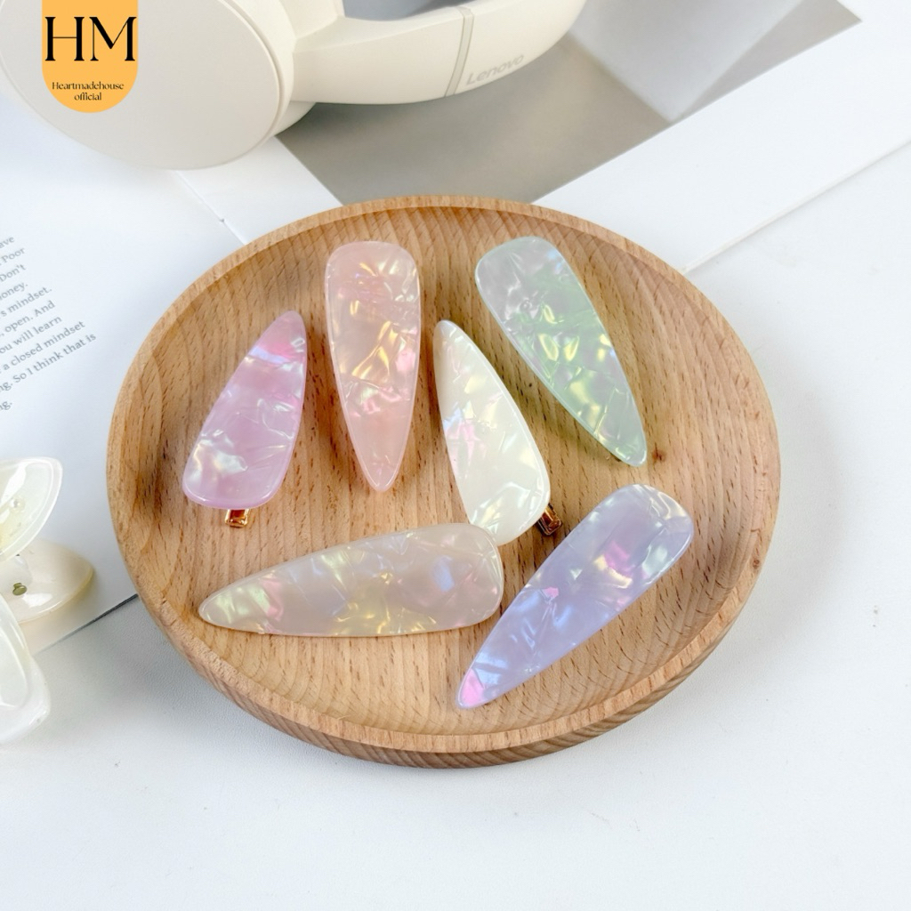 กิ๊บหินอ่อน กิ๊บหนีบผมสวยๆ ✨ สไตล์เกาหลี ขายดี ราคาถูก (ส่งจากไทย) NN (1ชิ้น #1PC)