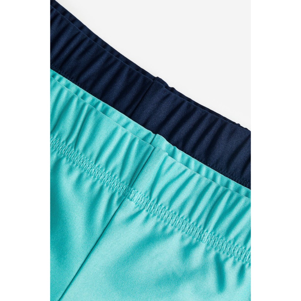 H&M กางเกงว่ายน้ำเด็กผู้ชาย ไซด์ 2-10 ปี แพ็ก 2 ตัว สีน้ำเงินกรมท่า+เขียว ราคา ถูกที่สุด ดีลบีเคเค แกลเลอรีภาพที่ 2
