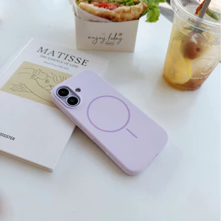 case 16 Pro max เคสซิลิโคน เคสชาร์จได้ for iphone17 เคสสีพื้น งานกำมะหยี่ ไอโฟน 17 11'12'13'14'15'16'PRO'MAX 16plus