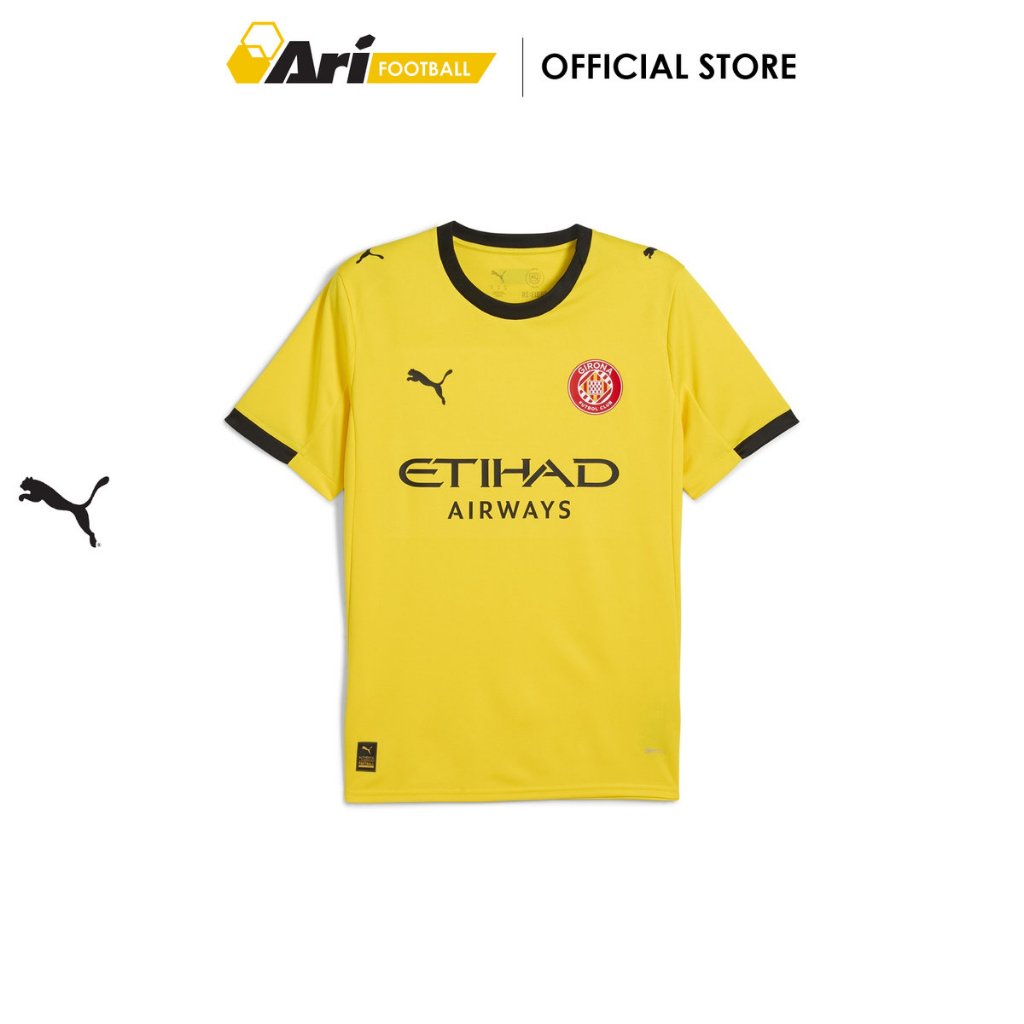 PUMA GIRONA 25/26 AWAY REPLICA JERSEY - PELÉ YELLOW (78302503) เสื้อฟุตบอล ทีม จีโรน่า สีเหลือง
