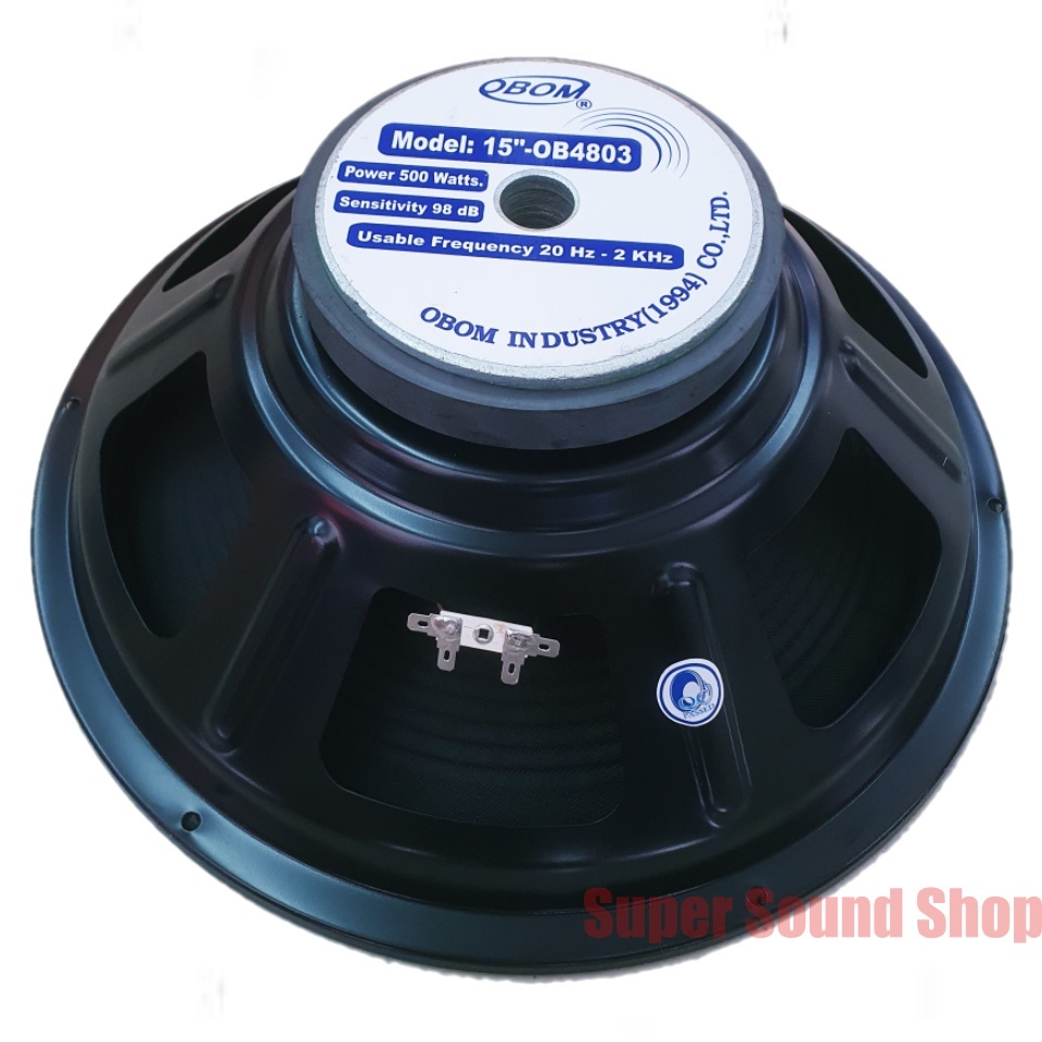 ดอกลำโพง 15 นิ้ว OBOM รุ่น OB4803 500 W ลำโพงกลางแจ้ง ลำโพง 15นิ้ว โอบอ้อม รุ่น 4803