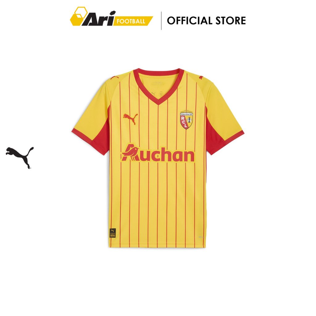 PUMA RC LENS 25/26 HOME REPLICA JERSEY - PELÉ YELLOW (77972801)  เสื้อฟุตบอล ทีม