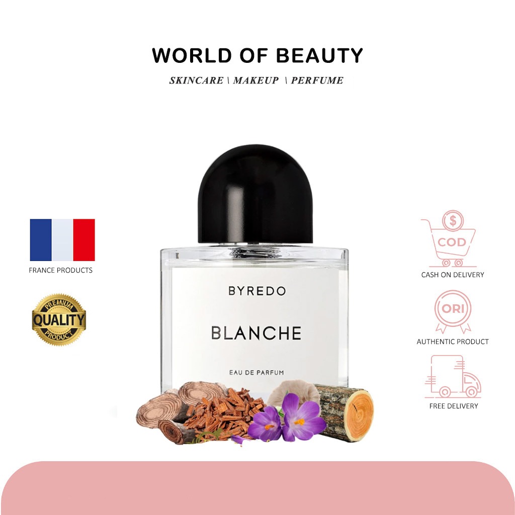 🚚ส่งฟรี/แท้💯 น้ำหอม Byredo Blanche Eau de Parfum / Rose Of No Man's Land EDP 100ml น้ำหอมยูนิเซ็กซ์