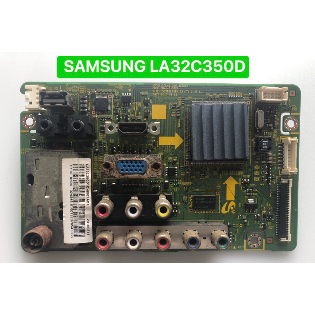 เมนบอร์ด SAMSUNG LA32C350D พาร์ท BN94-03484S อะไหล่แท้ถอดมือสอง สภาพพร้อมใช้งาน