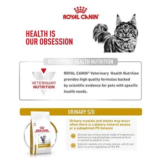 Royal Canin Urinary s/o อาหารแมวโรคนิ่ว 1.5 กก.