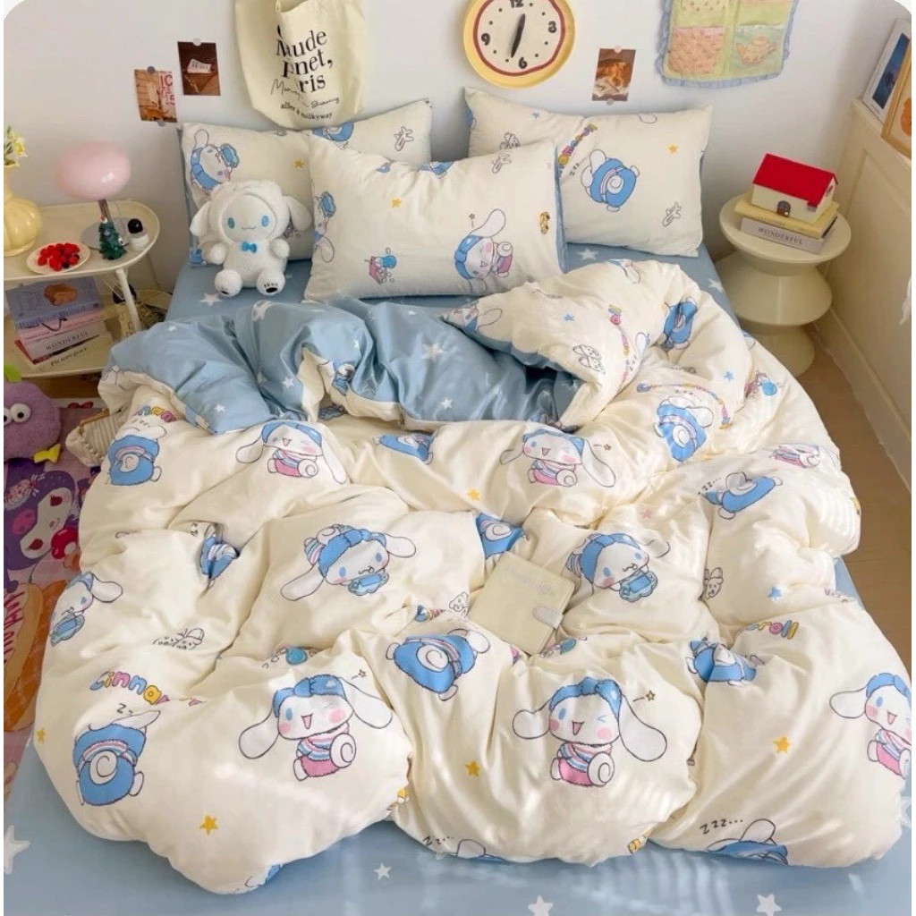 Sweetdream_by Nakin - ผ้าปูที่นอนโทนฟ้า 💎ครบชุด 6 ชิ้น พร้อมส่ง🎇 ส่งของทุกวัน🎇 thumbnail 8