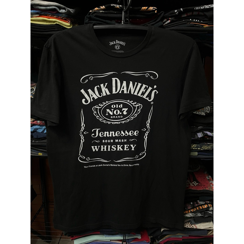 เสื้อยืดแนววินเทจ Jack Daniel’sno.7