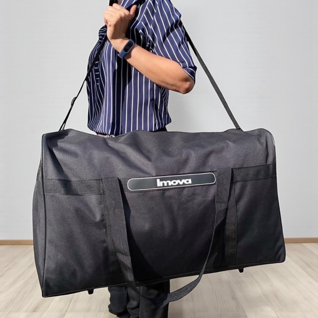 กระเป๋าเดินทางพับได้ 60-180L. กันน้ำ ใบใหญ่ โหลดใต้ท้องเครื่อง ใส่เสื้อผ้า