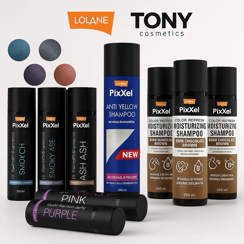 โลแลน พิกเซล แชมพู เพิ่มประกายสีผม Lolane Pixxel Color Refresh / Anti Yellow Shampoo ขนาด 100/250 ml.