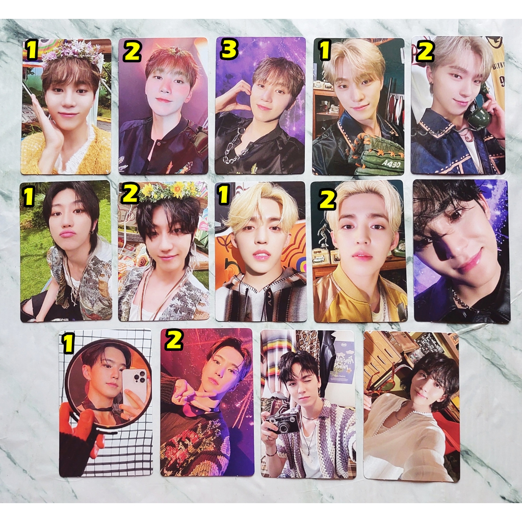 การ์ด ของแท้ จาก CD อัลบั้ม SEVENTEEN - SEVENTEENTH HEAVEN Album พร้อมส่ง สภาพดี Kpop Card