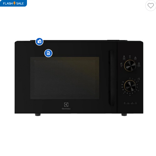 ไมโครเวฟระบบอุ่น ELECTROLUX EMM23K22B 23 ลิตร