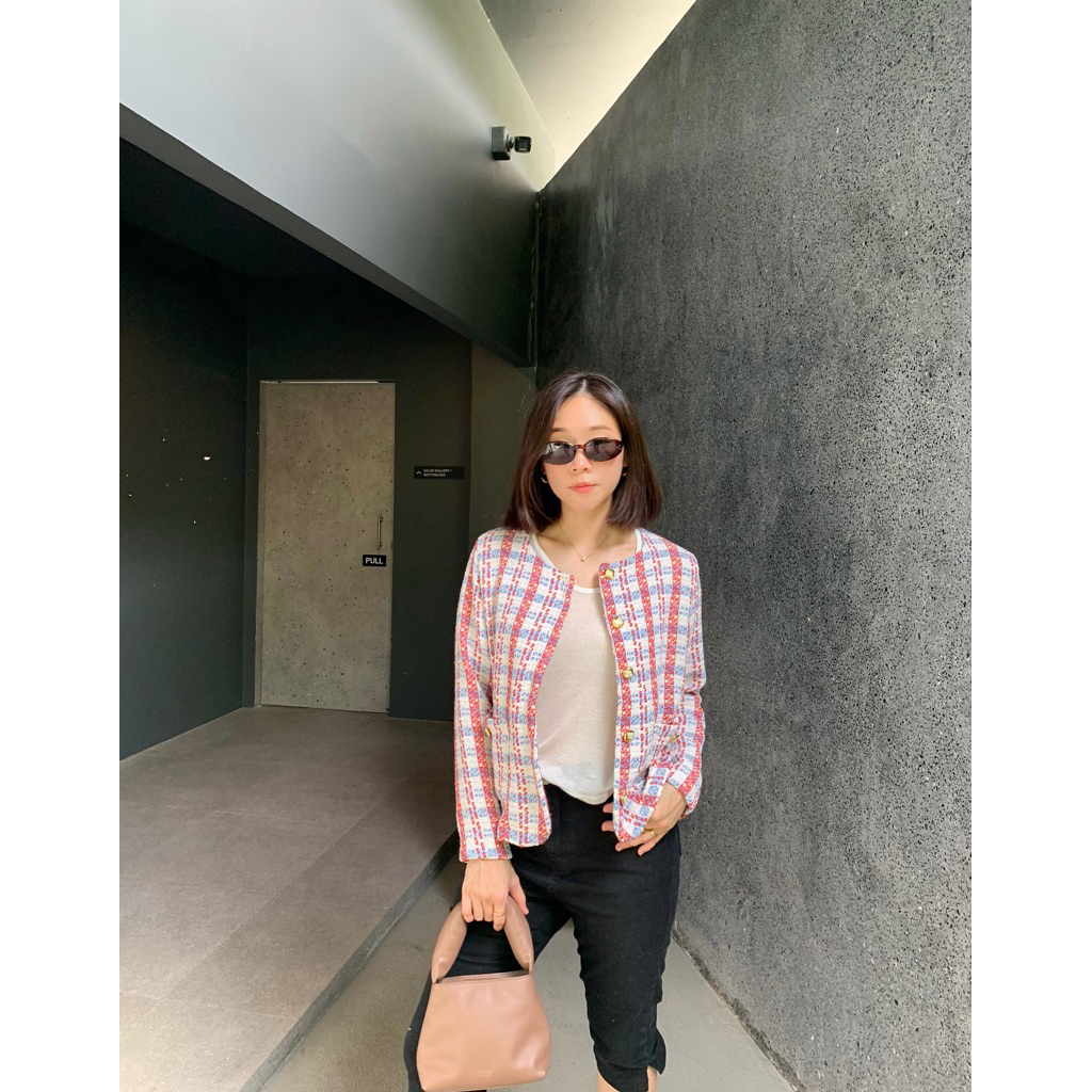 Charlotte irony | Tweed Jacket