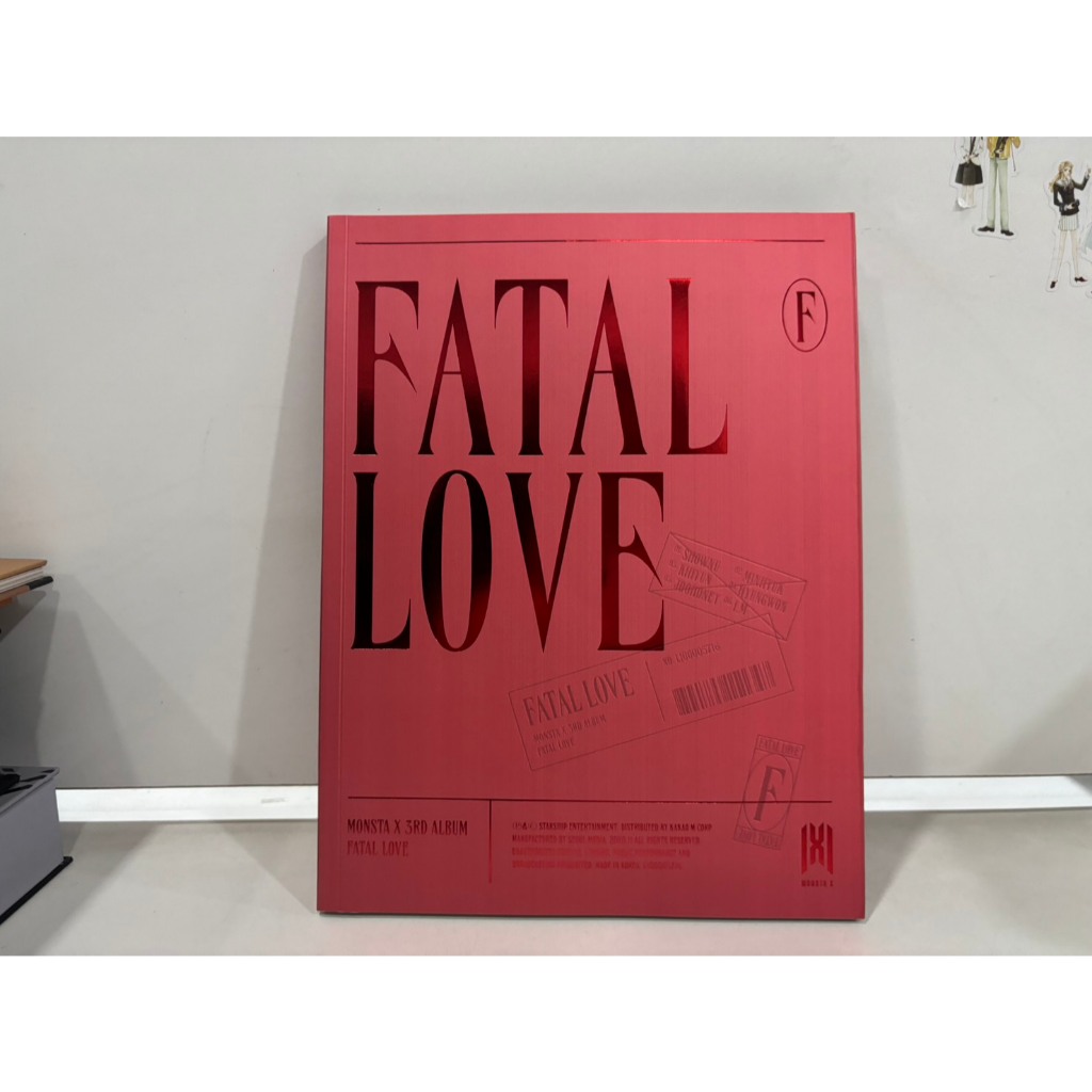 1 CD MUSIC  ซีดีเพลงเกาหลี    MONSTA X - VOL.2 [FATAL LOVE]      (Z1C6)