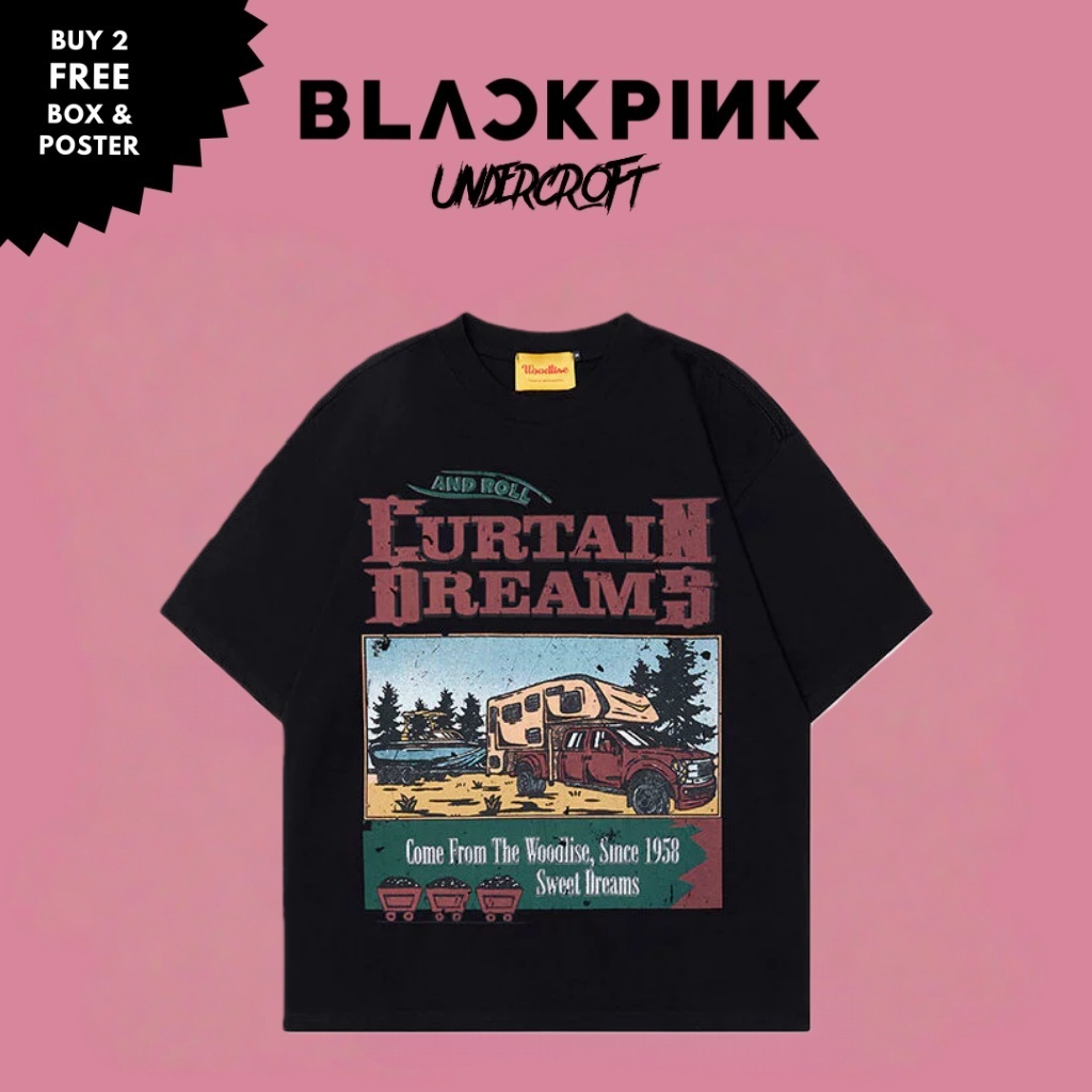 K787 American Retro Fun พิมพ์เสื้อยืดแขนสั้นผ้าฝ้ายแท้สำหรับผู้ชายและผู้หญิง