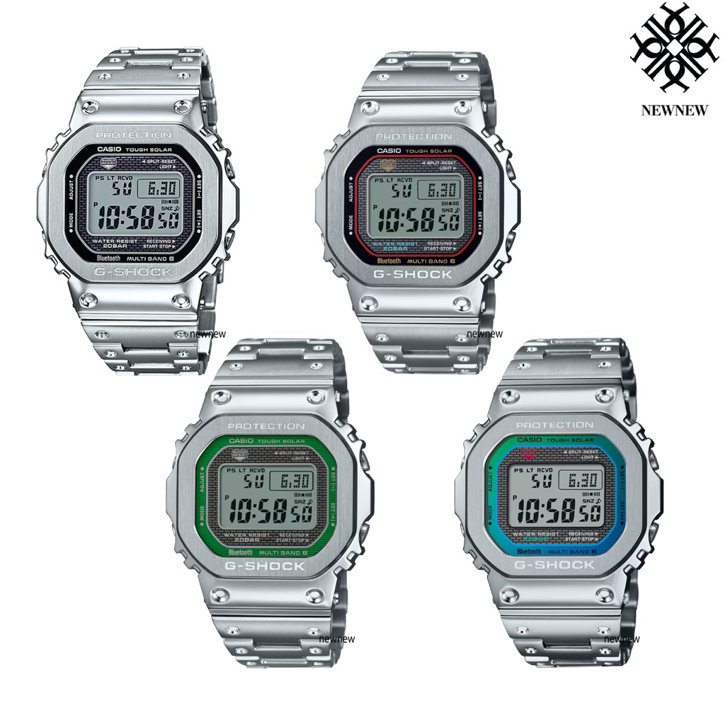 นาฬิกา G-SHOCK CASIO FULL METAL รุ่น GMW-B5000D-1 GMW-B5000D-1C ของแท้ประกัน cmg รับประกันศูนย์ 1 ปี