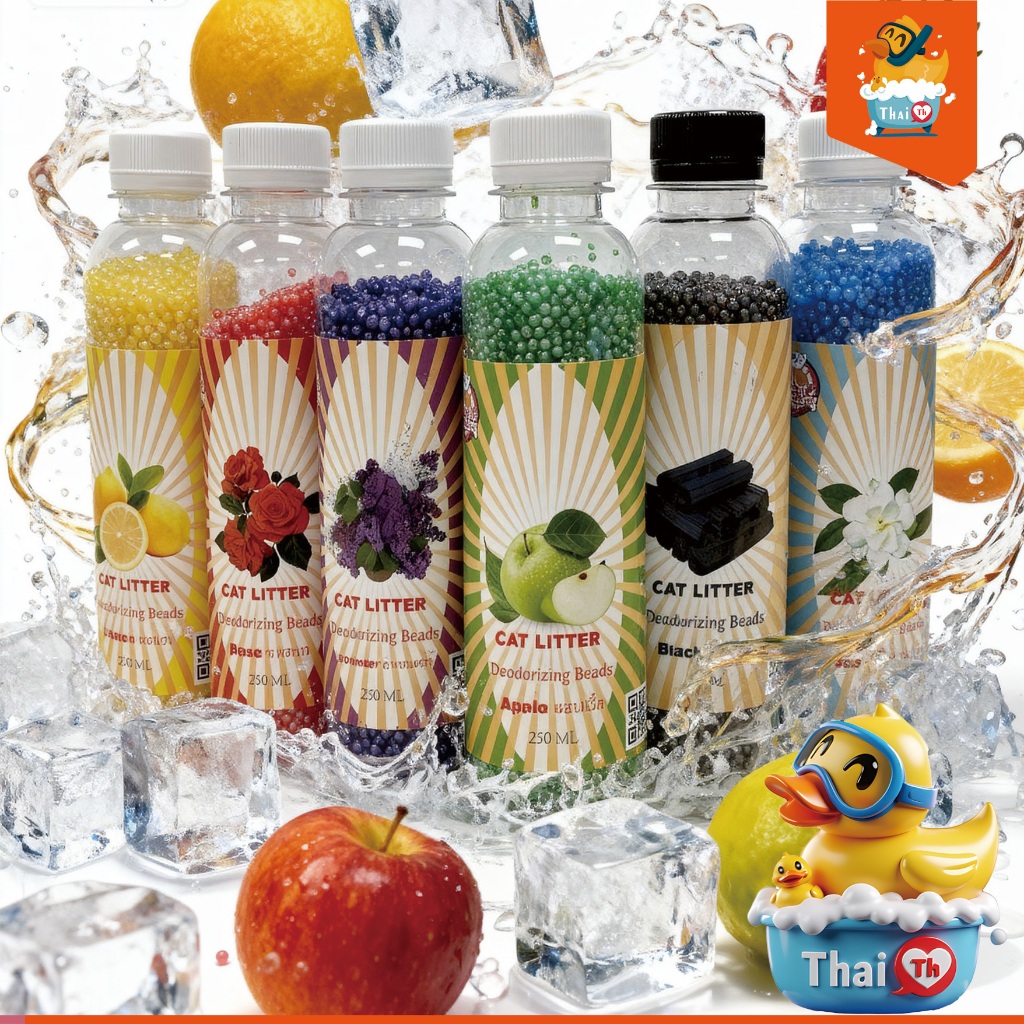 Thai.th 🔥ที่ดับกลิ่นอึแมว ฉี่ ที่ระงับกลิ่น🔥 เพียงโรยใส่กะบะทรายแมวกลิ่นจะค่อยๆหาย SDHS33