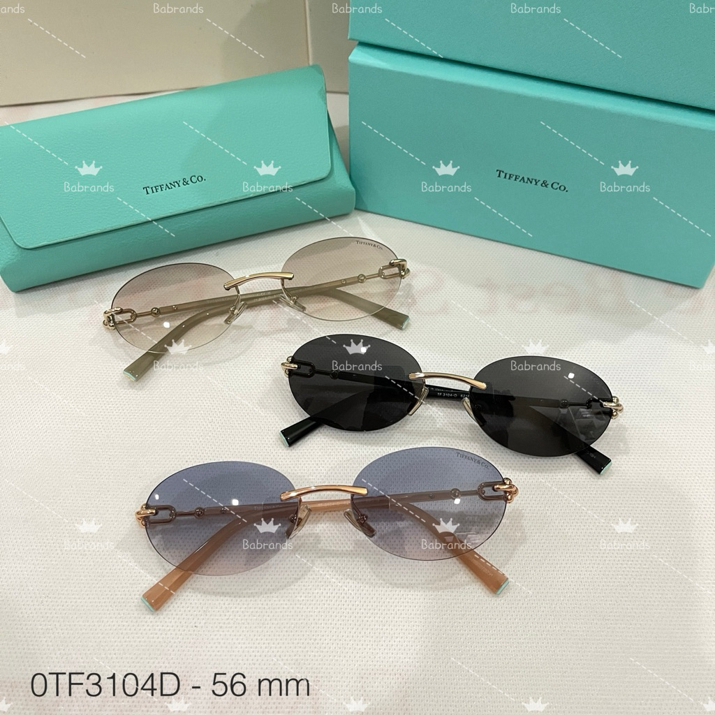🔥พร้อมส่ง🔥New Tiffany & Co sunglasses 0TF3104D สวย เบามากก🔥
