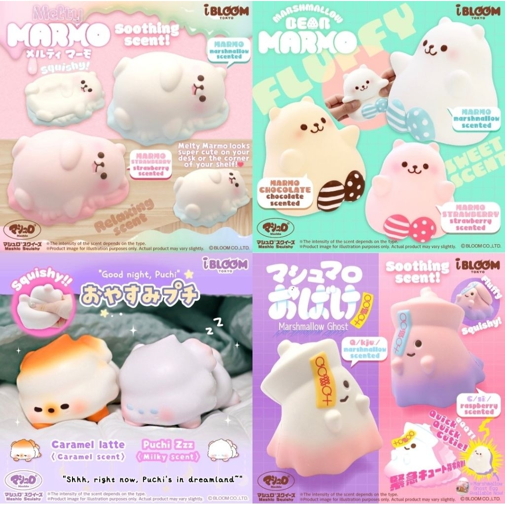 🌟รวมสกุชชี่ Ibloom Characters🌟