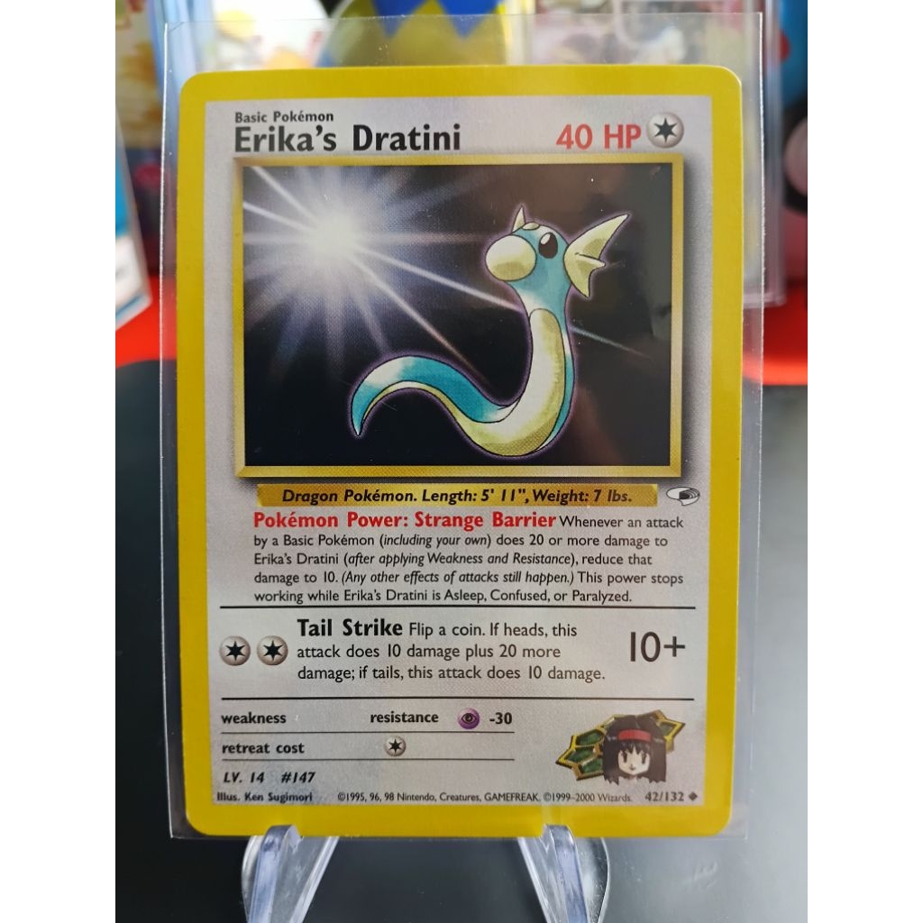 Erika's Dratini 042/132 (1998) Pokemon Gym Heroes Regular
