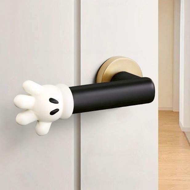 ส่งจากไทย⭐️ ที่ครอบมือจับประตู Mickey Mouse Door Handle Case ซิลิโคนกันรอย มิกกี้ น่ารัก ทำความสะอาดง่าย 27002