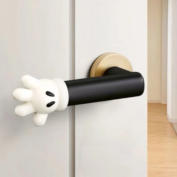 ส่งจากไทย⭐️ ที่ครอบมือจับประตู Mickey Mouse Door Handle Case ซิลิโคนกันรอย มิกกี้ น่ารัก ทำความสะอาดง่าย 27002