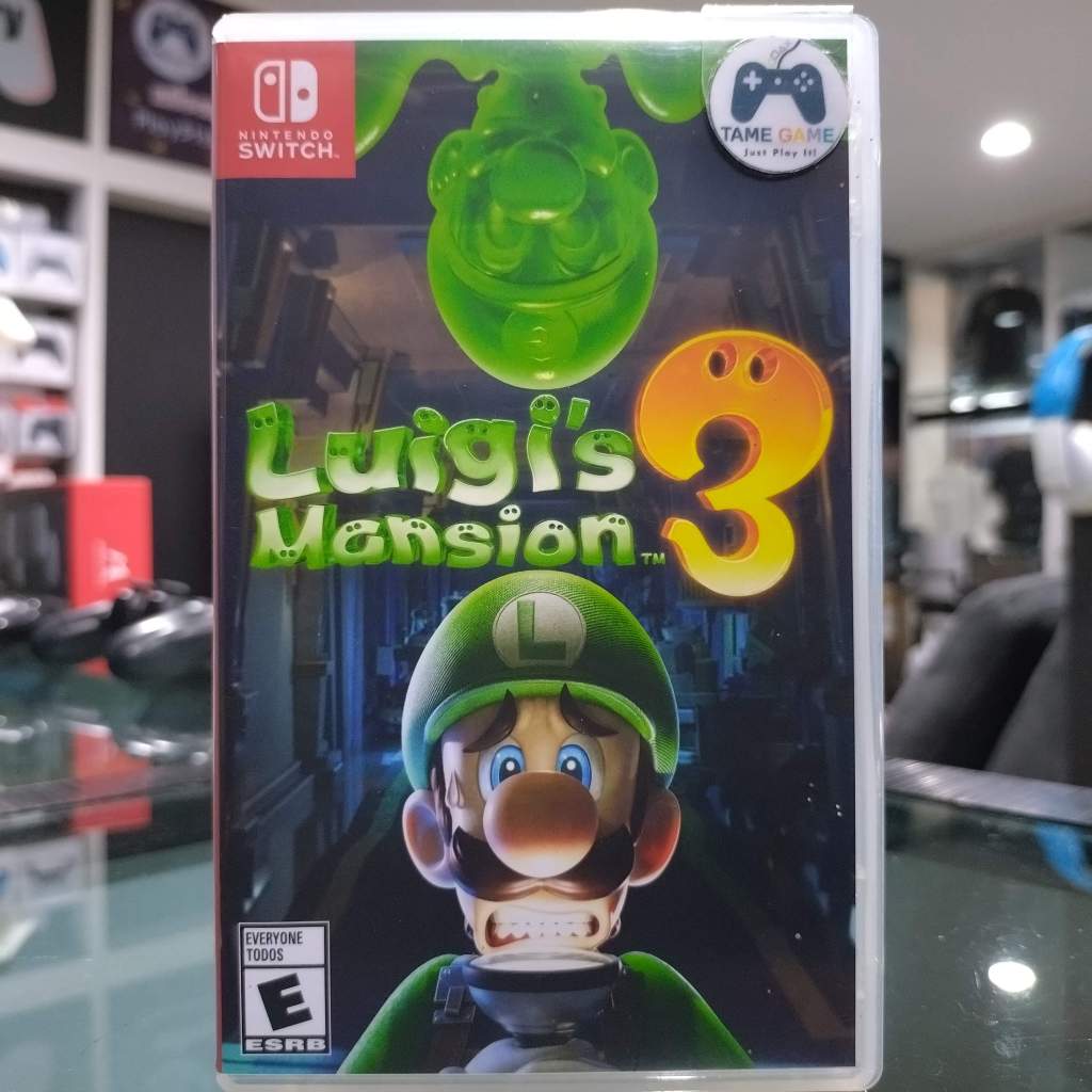 (ภาษาอังกฤษ) มือ2 Luigi's Mansion 3 มือสอง (เล่นกับ Nintendo Switch 2 ได้ เล่น2คนได้)