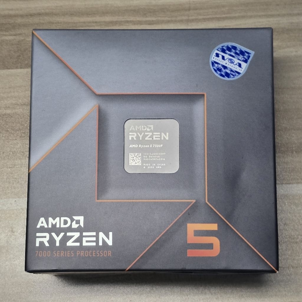 AMD Ryzen 5 7500F 6Core 12Thread 32MB L3 Cache มือสอง