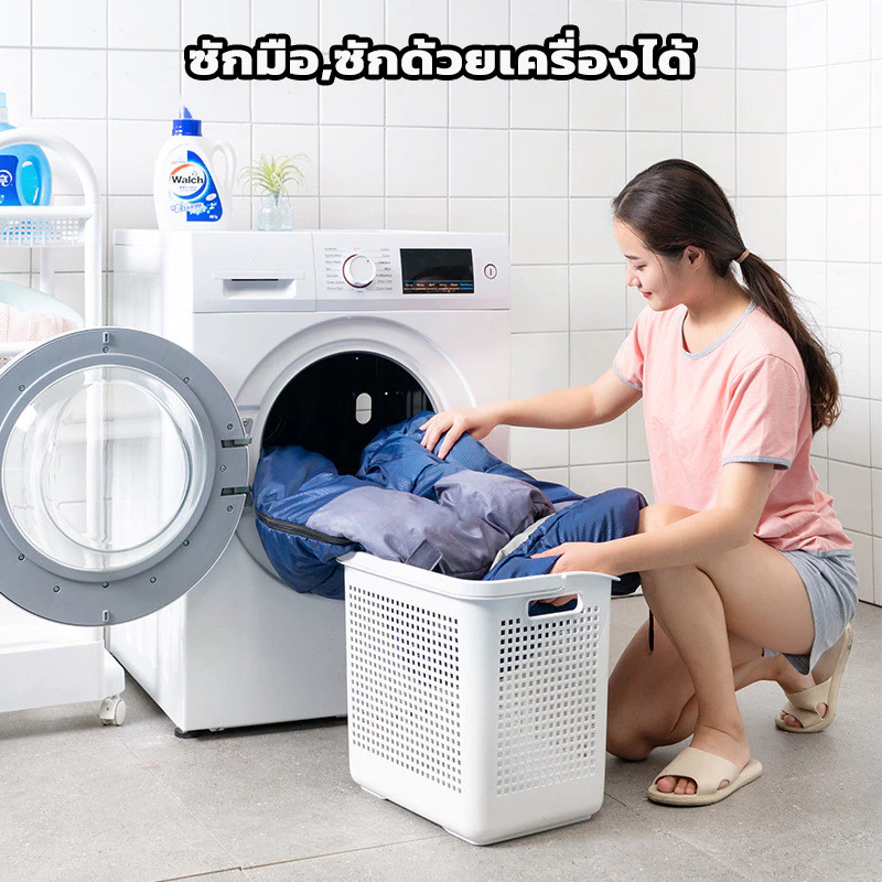 ถุงนอนสำหรับตั้งแคมป์กลางแจ้ง เปลี่ยนเป็นผ้าห่มได้ อบอุ่น กว้างขวาง และจัดเก็บง่าย - รูปที่ 6