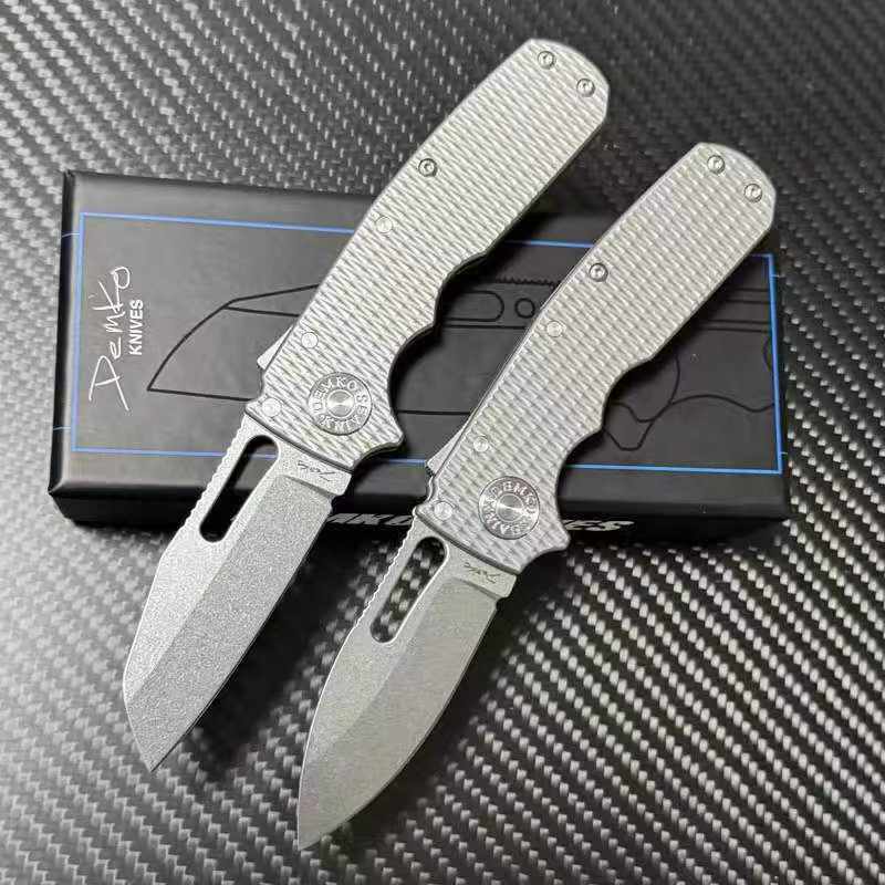 มีดพับ Shark Cub Shark Lock วัสดุ: S35VN จัดการวัสดุ: โลหะผสมไทเทเนียม