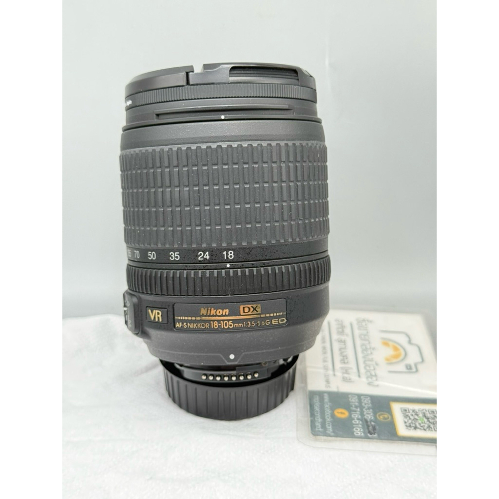 Lens Nikon 18-105 G  VR. เลนส์ไม่มีราฝ้า 🔴ผ่อนได้🔴เลนส์ nikon