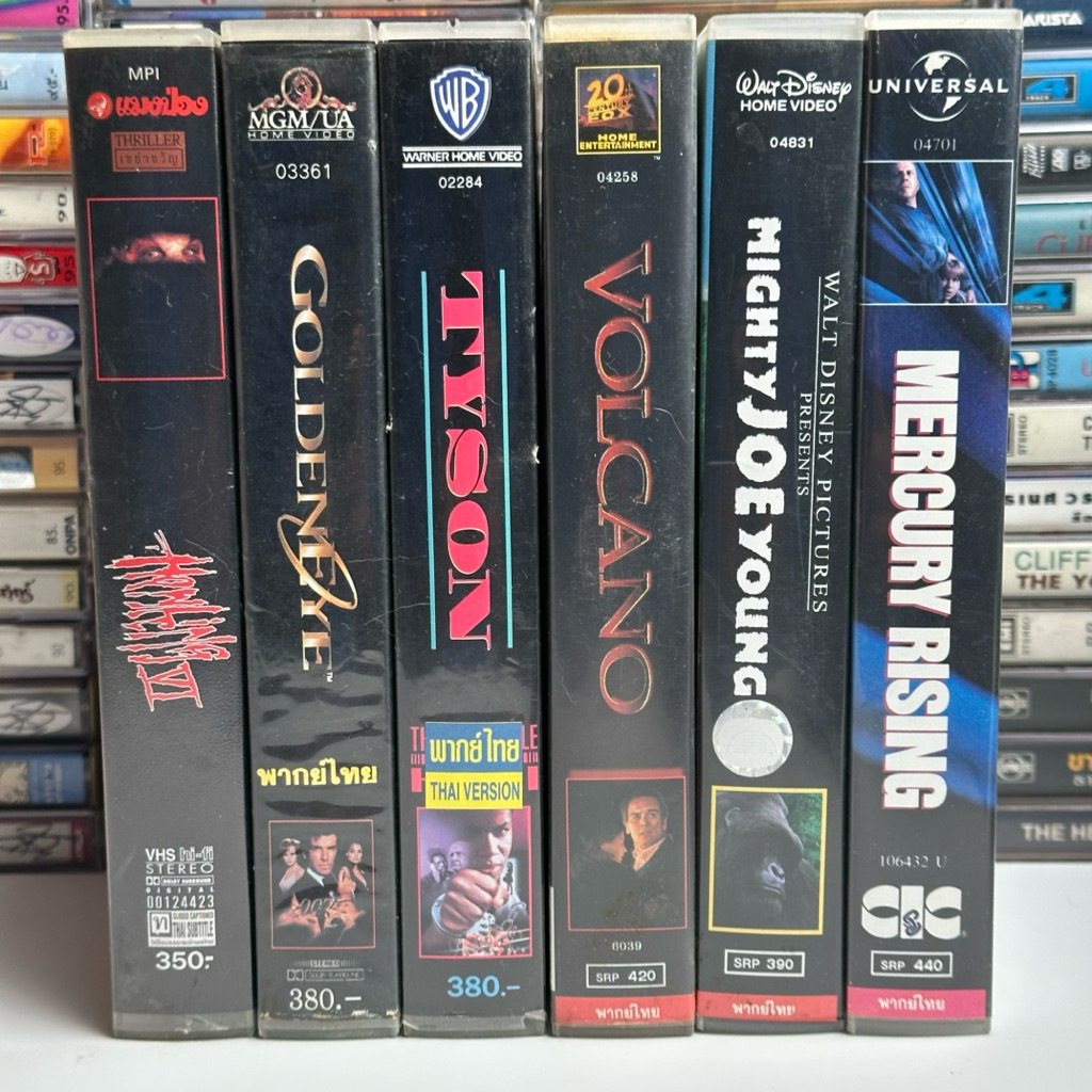 VDO VHS ม้วนวีดัโอ หนังเก่าสภาพดีดูได้ปกติ