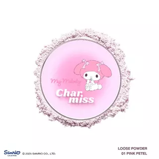 [แป้งฝุ่นคุมมัน 12 ชม.] CHARMISS BLOOMING HEART LOOSE POWDER5.5 gแป้งฝุ่นอัพผิว เนื้อละเอียด ปรับสีผิวให้สว่าง