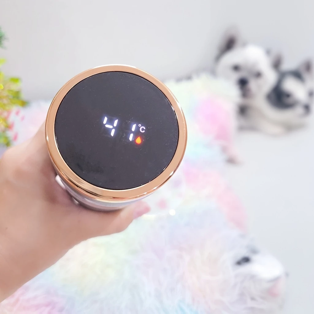 KOKUBA ขวดชงช หน้าจอ LCD แสดงอุณหภูมิ แก้วเก็บความเย็น กระติกน้ำกระบอกน้ำ วัสดุสแตนเลส 316 & PP เกรดอาหาร ทนทาน ปลอดภัย thumbnail 8