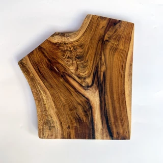 (Lot 7) ถาดไม้สัก เขียงไม้สัก มีเอกลักษณ์ไม่ซ้ำใคร Unique Teak Wood Tray