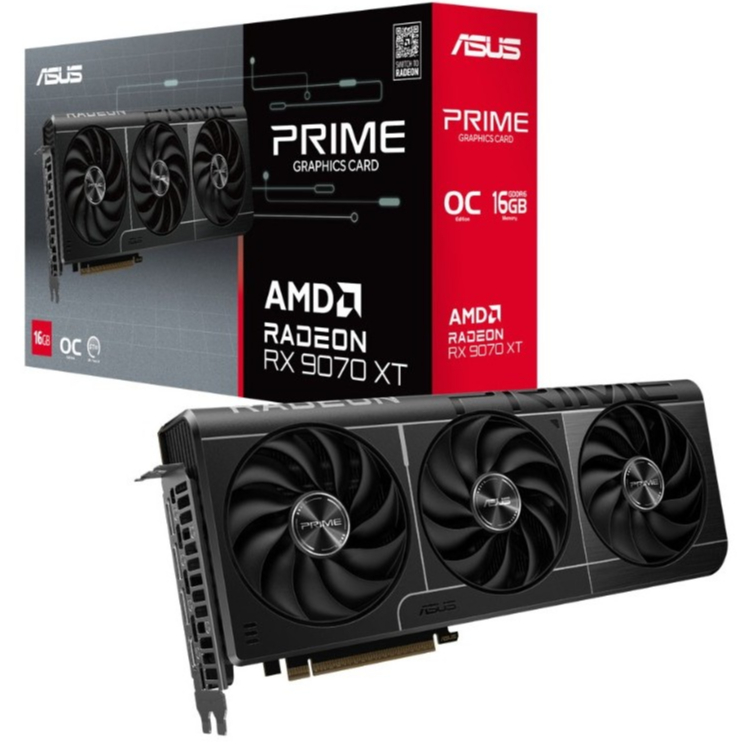 !! โปรโมชั่น OCT 2568 ONLY !! ASUS PRIME RX9070XT 16GB OC GDDR6