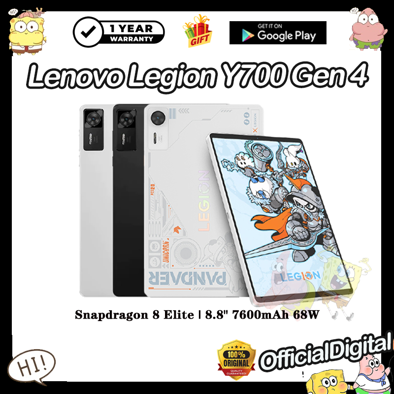 Global ROM Lenovo Legion Y700 Gen 4 Lenovo Legion Y700 4rd Gen Snapdragon 8 Elite 8.8" 7600mAh 68W L