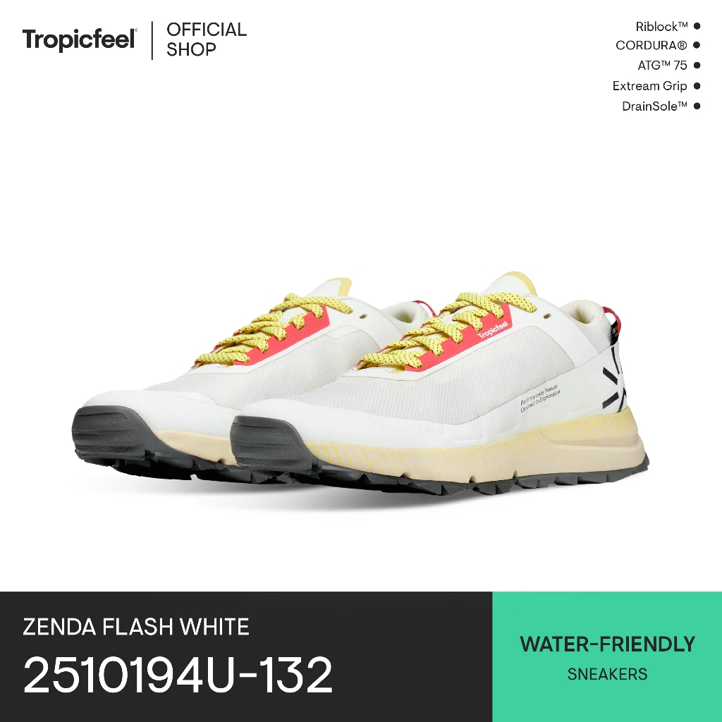 Tropicfeel Sneaker Zenda Flash White รองเท้าผ้าใบ (2510194U132)