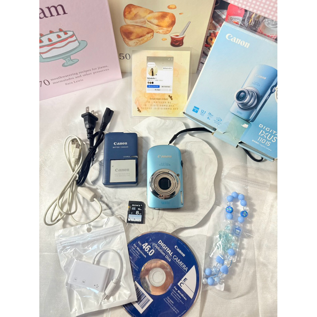 ตัวที่3 📸canon ixy ixus 110 is / ixy510 is📸 full box📦